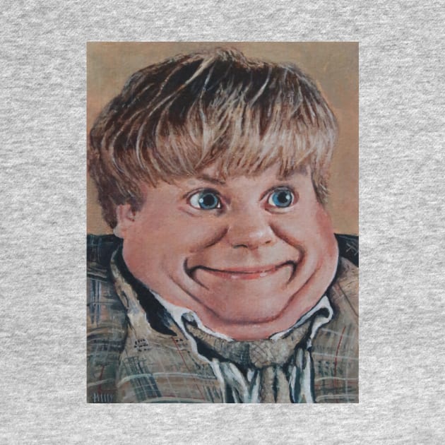 Chris Farley | Liquified Tommy Boy Surreal Picture | Portrait of Chris Farley Pop Art | Painting By Tyler Tilley by Tiger Picasso